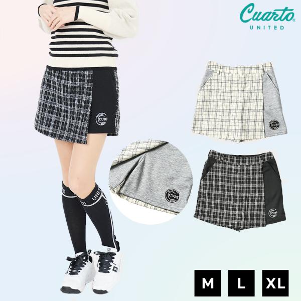 Cuarto UNITED（クアルトユナイテッド） キュロットパンツ ラップ