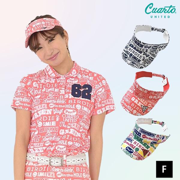 【アウトレット商品について】・アウトレット商品の為、小さい傷等がある場合がございます。・ご注文確定後のキャンセル・返品、ご注文内容の変更はお受けできません。ウォールペーパーテイストのプリントがＣＯＯＬなサンバイザー。ペナントモチーフの「ＣＵ...