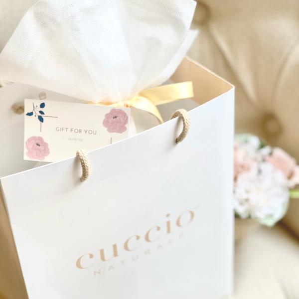 CUCCIO　クシオ　ギフト ラッピング セット お誕生日 御礼 プレゼント お祝い 卒業式　入学式 結婚式 記念日 選べる メッセージカード付 インスタ映え