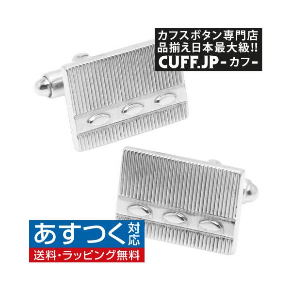 アンティーク　18Kとシルバーのカフスボタン アンティーク カフス カフスボタン レクタングル シルバー #1736