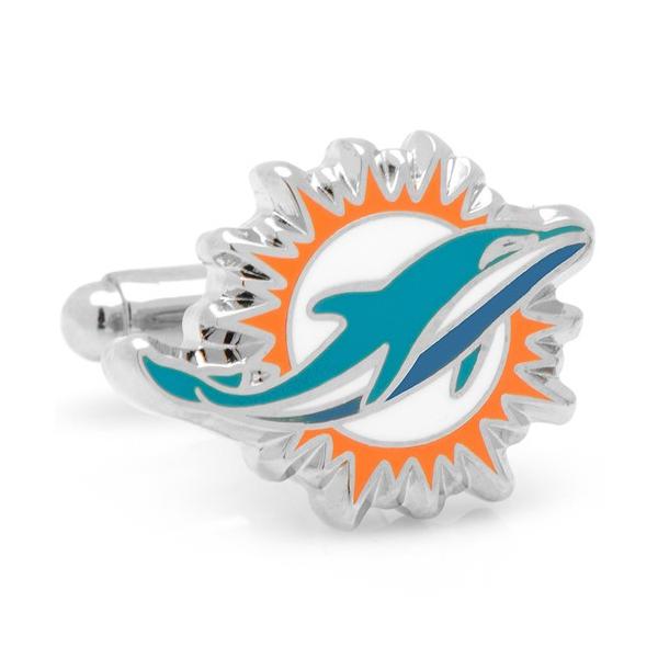 カフス カフスボタン マイアミ ドルフィンズ NFL アメフト カフリンクス メンズアクセサリー