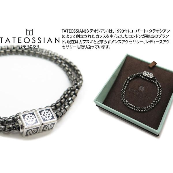 ブランド アクセサリー TATEOSSIAN タテオシアン シルバー ポップ ギア