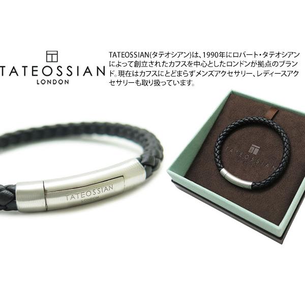 タテオシアンTATEOSSIAN 天然石　数珠　ブレスレット TATEOSSIAN（タテオシアン） ブランド アクセサリー レザー シルバー