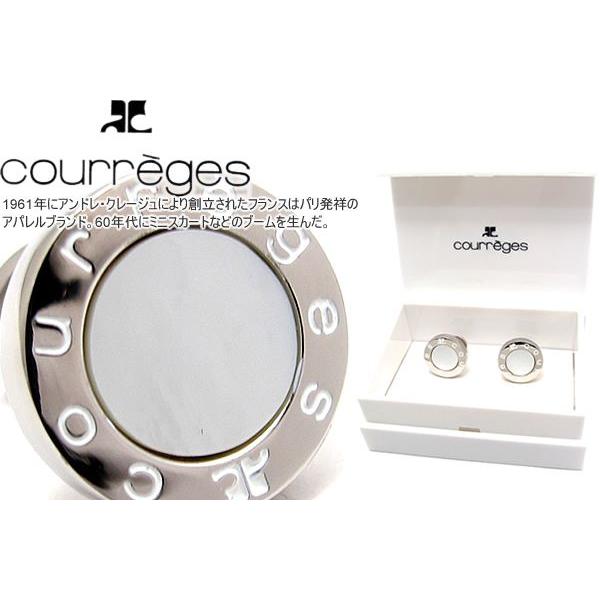 Courreges クレージュ ラウンドロゴカフス 白蝶貝 カフスボタン カフリンクス Cuf 447 クラフトパークス Yahoo 店 通販 Yahoo ショッピング