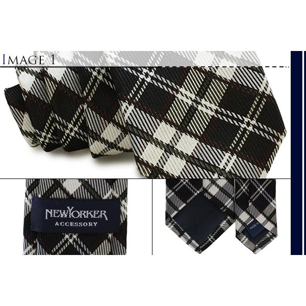 �l�N�^�C �u�����h NEWYORKER ACCESSORY �j���[���[�J�[ �A�N�Z�T���[ �n�E�X�^�[�^�� �V���N �l�N�^�C�i�l�C�r�[�u���[�j���̓� ���� ���i�摜2