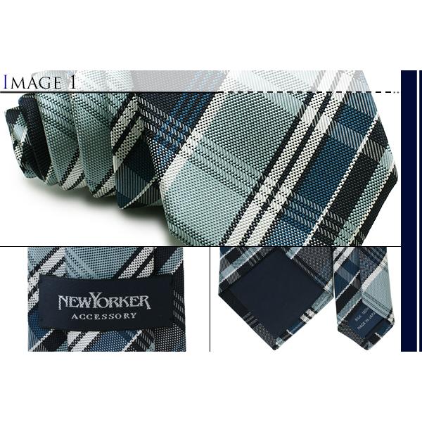 �l�N�^�C �u�����h NEWYORKER ACCESSORY �j���[���[�J�[ �A�N�Z�T���[ �}�h���X�`�F�b�N �V���N �l�N�^�C�i�^�[�R�C�Y�j���̓� ���� ���i�摜2