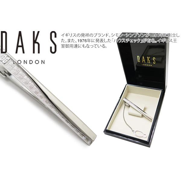 DAKS ダックス ウェービー ハウス チェック タイバー ネクタイ DAKS ダックス ウェービー ハウス チェック タイバー ネクタイ