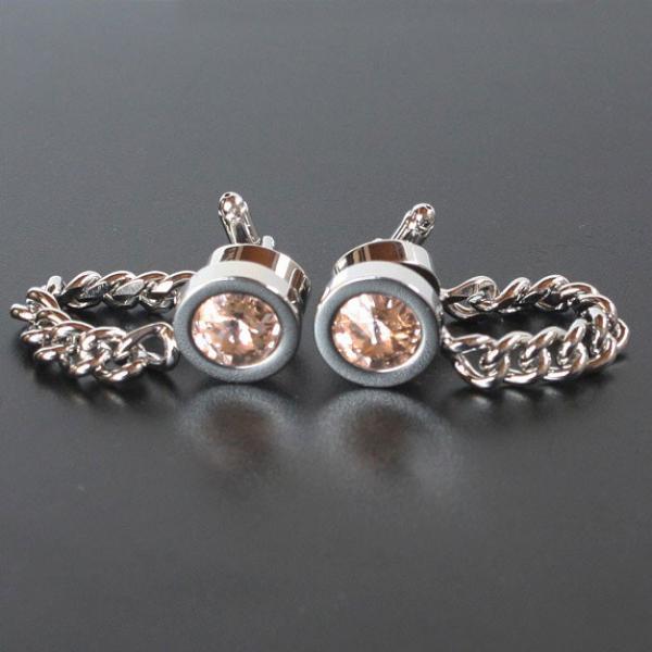 【期間限定値下げ】スワロフスキー ピンクゴールド カフスボタン箱付結婚式 期間限定値下げ】スワロフスキー ピンクゴールド カフスボタン箱付結婚式