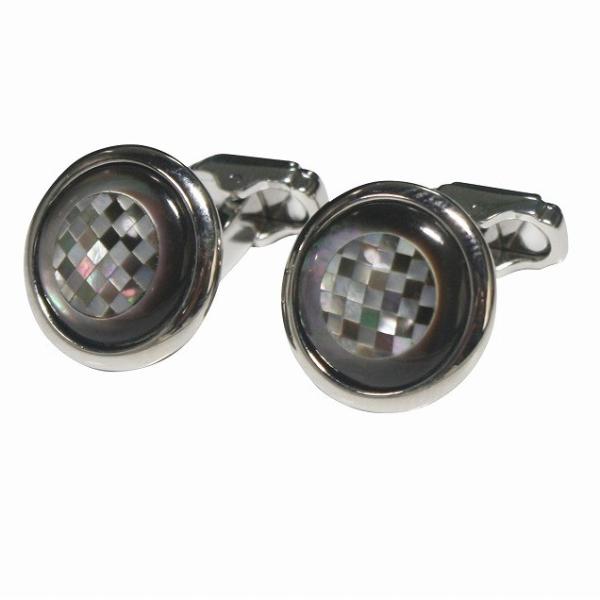 THOMPSON カフス Amazon | トンプソン(THOMPSON) モザイクシリンダーカフス（白蝶貝