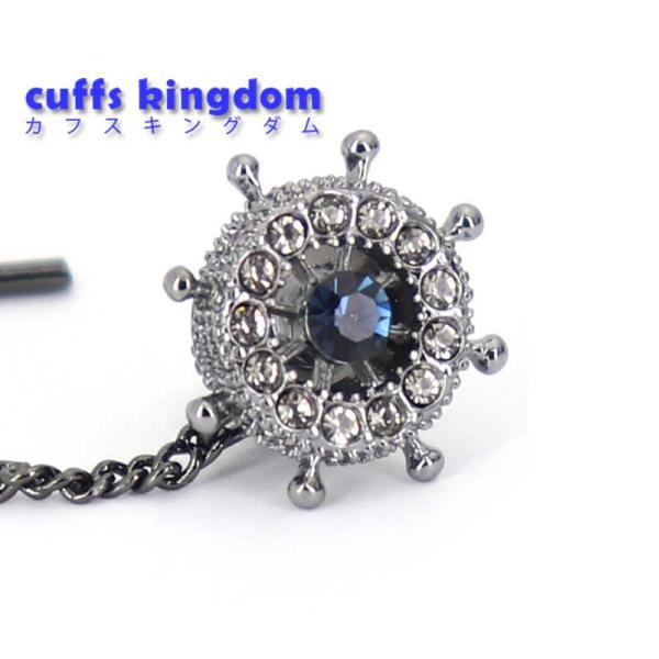 □きらきら舵 タイタック＆ ラペルピン 2way仕様 【 黒色