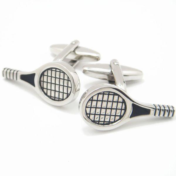 カフス カフスボタン テニスの王子様にテニスラケット メンズ