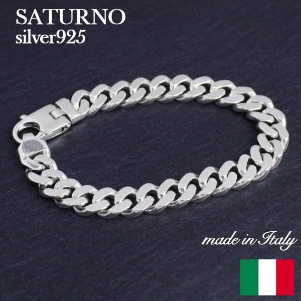 シルバー925ブレスレット喜平チェーン10mm×20cm 角 喜平チェーン キヘイチェーン ブレスレット シルバー925 10mm