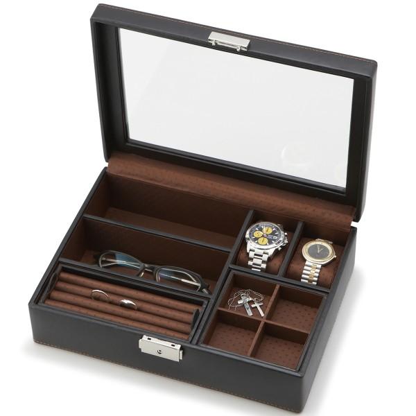 カフス タイピン 時計 眼鏡 サングラス 指輪 ブレスレット 各種メンズアクセサリーも収納上手なメンズボックスl メンズ スーツ プレゼント カフスマニア Box 8 カフス タイピン カフスマニア新宿 通販 Yahoo ショッピング