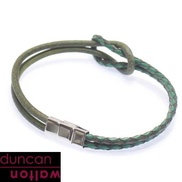 Aphex グリーン 結び目ノットのレザーブレスレット メンズ ブランド プレゼント カフスマニア Dwbg34 カフス タイピン カフスマニア 通販 Yahoo ショッピング