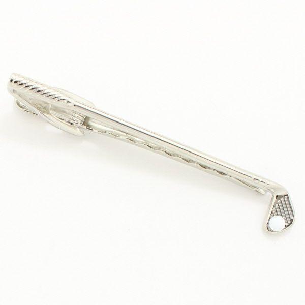 タイピン ネクタイピン シルバー ゴルフクラブ ユニークメンズ