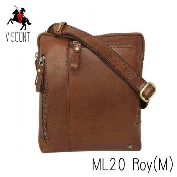 本革 イヤホン コード 穴付き コンパクト ショルダー バッグ ML20 Roy 