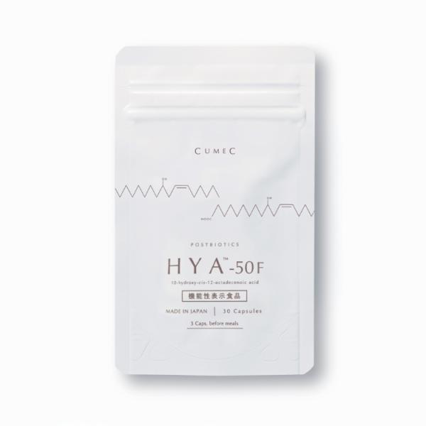 商品名：HYA-50F名　称：HYA含有サフラワー油発酵物加工食品内容量：30粒原材料：サフラワー油発酵物（国内製造）／ゼラチン、グリセリン、着色料（カラメル）───────────────────────お召し上がり方：1回3粒を目安にお...
