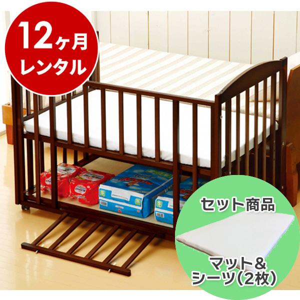 やまさま　ベビーベッド 9ヶ月レンタル割引中】スリーオープンコンパクト柵 ヤマサキ