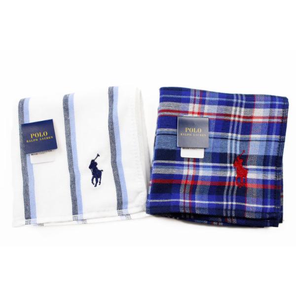 POLO RALPH LAUREN タオルハンカチ 2枚セット ポロ ラルフ