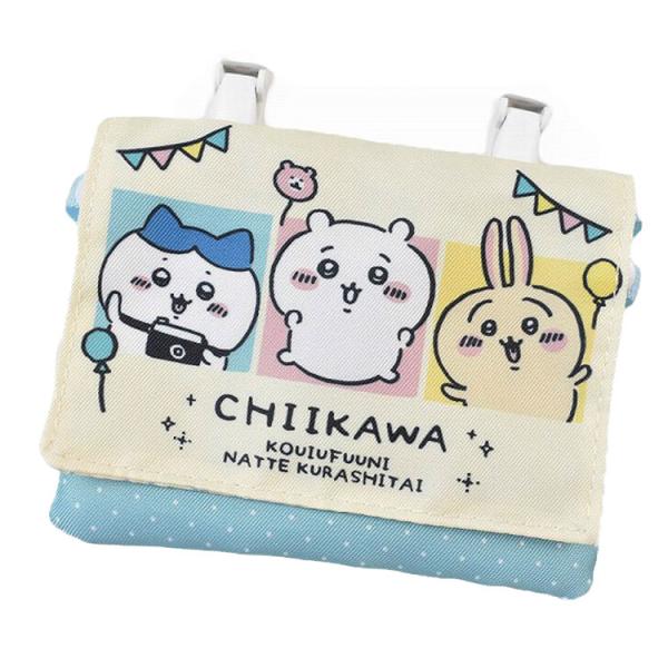 ブランド ちいかわ CHIIKAWAI（キッズ ジュニア）商品説明　人気のちいかわのミニ移動ポーチです。ズボンやスカートにポケットがなくてもクリップで取り付け可能！カバンに取り付けて内ポケットとしてもご使用できます。機能：マジックテープ開閉...