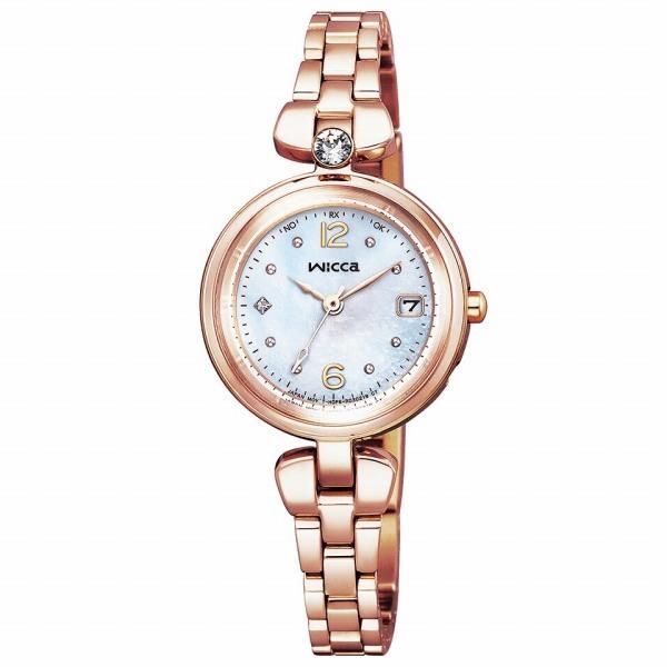 シチズン Citizen ウィッカ Wicca ソーラーテック 電波時計 レディース腕時計 Ks1 660 91 Ks1 660 91 クオレ 通販 Yahoo ショッピング