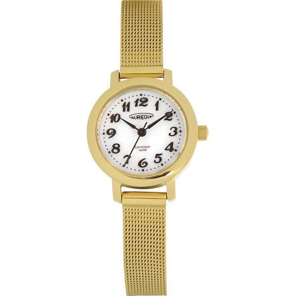 【送料無料】オレオール　ソーラーレディースウォッチ　ＳＷ−６２２Ｌ−０４　ＳＷ−６２２Ｌ−０４【ギフト館】 AUREOLE（オレオール） SW-622L-04 ソーラー AUREOLE SOLAR レディース