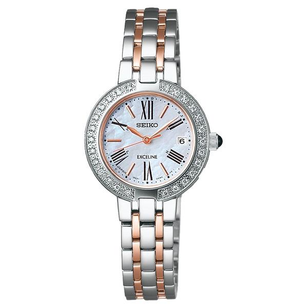 エクセリーヌ　ソーラー電波 Exceline SEIKO ドルチェ&エクセリーヌ ソーラー電波