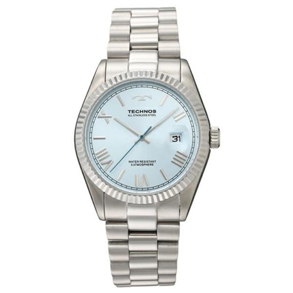 TECHNOS（テクノス） TSM921SI クオーツ TECHNOS QUARTZ メンズ 腕時計