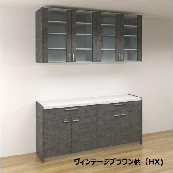 ワイドカウンター型 カップボード V Style W1840 ペイントウッド柄 V Style キッチン収納 Vb2tc6 Pl6hgn カップボードショップ カップボード パナソニック