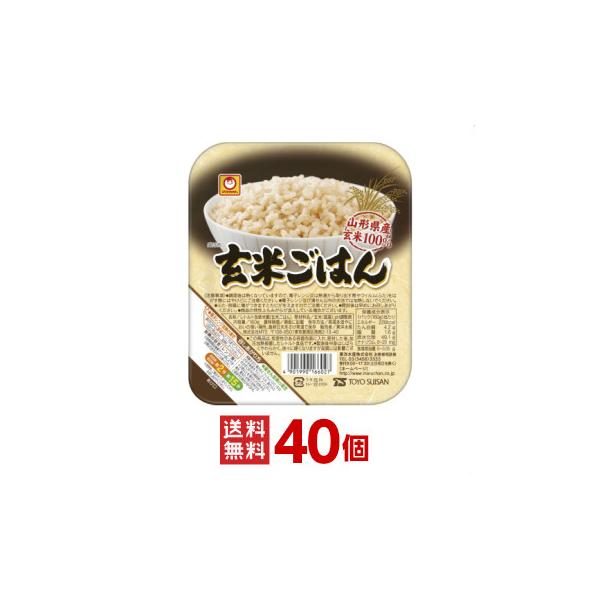 東洋水産 マルちゃん 玄米ごはん 160g 4ケース 合計40個分 送料無料  ごはんまとめ買い
