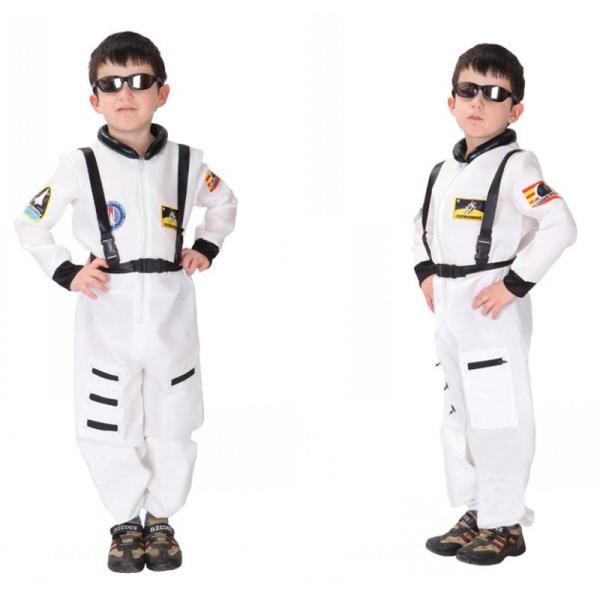 コスプレ専用 ハロウィン 男の子 Halloween 宇宙飛行士のコスチューム 子供 キッズグッズ オールインワンパンツ 変装 可愛い パーティー用