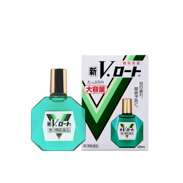 他サイト： 【第2類医薬品】【医療費控除対象】 [ロート]新V・ロート 20mL[目の疲れ　充血]の商品画像