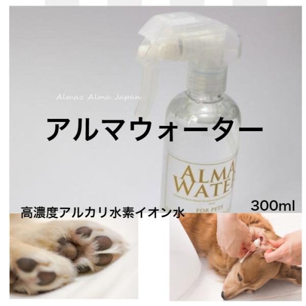 アルマウォーター 高濃度アルカリ水素イオン水 除菌 消臭 天然成分 おうちケア 300ml 1本