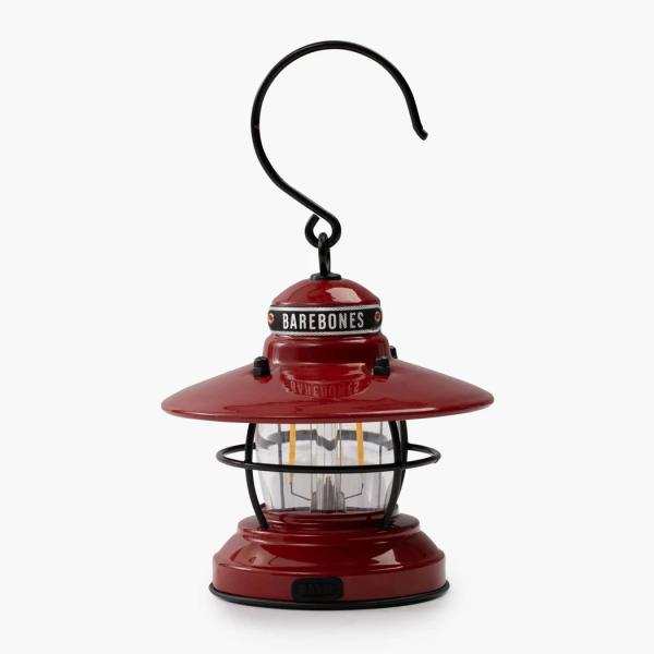 BAREBONES LIVING ベアボーンズリビング エジソン ミニ ランタン レッド Edison Mini Lantern Red