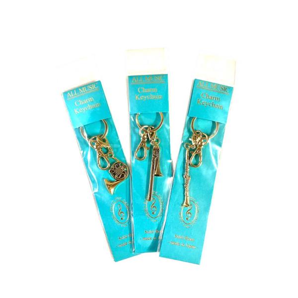 ALL MUSIC ブラスバンドキーホルダー 日本製 チャーム キーチェーン