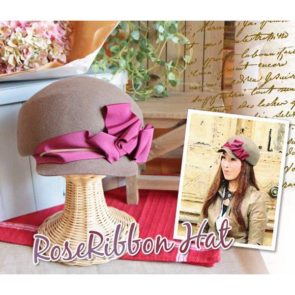 帽子　ベルベット　女優帽　エレガント　ベージュ　　リボン　イタリア製　婦人帽子 帽子ベルベット女優帽エレガントベージュリボンイタリア製婦人帽子