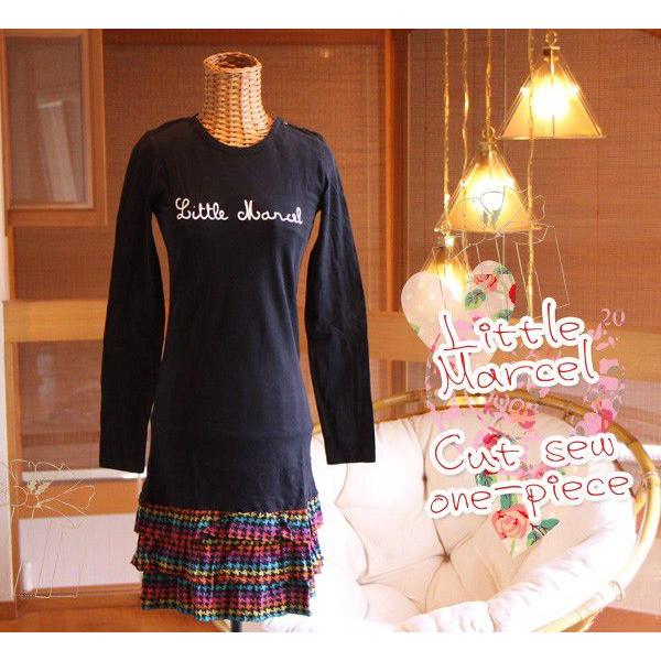 長袖カットソーワンピースwithカラフル幾何学フリルスカート リトルマルセル Little Marcel ニット レディース ワンピース インポート ブランド Mo Fm Msr キュリアス コレクタブルズ 通販 Yahoo ショッピング