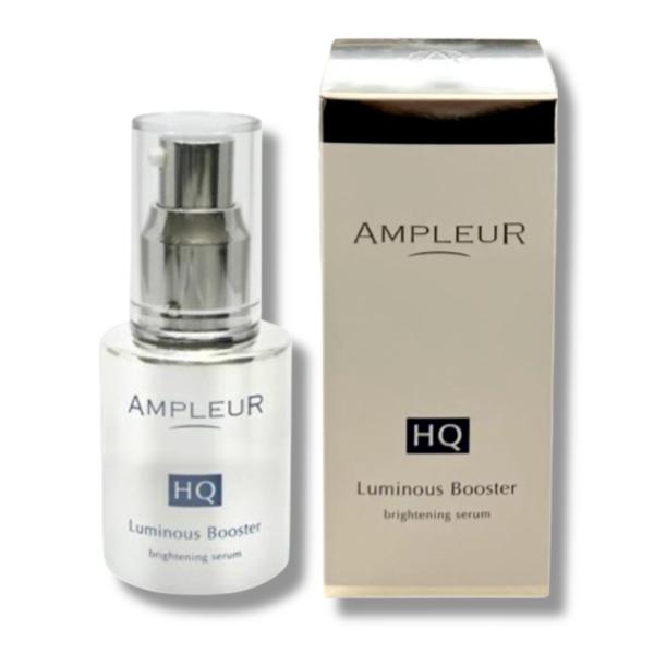 AMPLEUR アンプルール ルミナスHQブースター 40mL 導入美容液(ブースター美容液)セラミド ヒアルロン酸 フェルラ酸 ハドムギ種子 酵母 保湿 ハリ