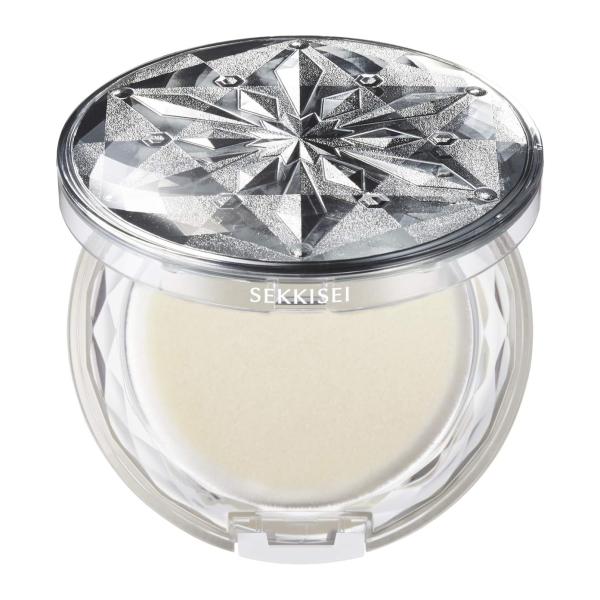 雪肌精 スノーＣＣパウダー (レフィル) (別売り) をセットする専用のケース ＜スポンジ付き＞使用方法●レフィルを容器から取り出し、裏面の接着テープの保護紙 (2枚) をはがし、ケースに固定してください。●使い終わった中皿は、ケース裏面の...