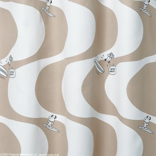 ピーナッツ ドレープカーテン サーフィンスヌーピー カーテン 遮光 カーテン ブラインド 幅100 150cm 高さ60 240cm イージーオーダー Snoopy 北欧 2枚セット かわいい おしゃれ 2枚セット 4枚セット Surfing S01 カーテン アイ