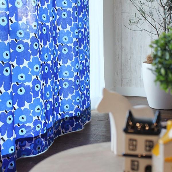 marimekko マリメッコ｜ミニウニッコ 北欧 カーテン フラット オーダー