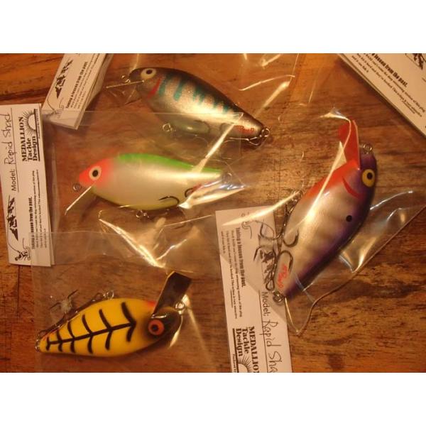 ハンドメイドバスプラグ メダリオン タックルデザイン ラピッドシャッド カラー Shok トップウォーター クランクベイト Buyee Buyee 日本の通販商品 オークションの代理入札 代理購入