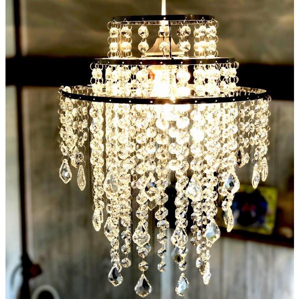 クリスタルガラス シャンデリアHPL-016 北欧型 天井照明 60W