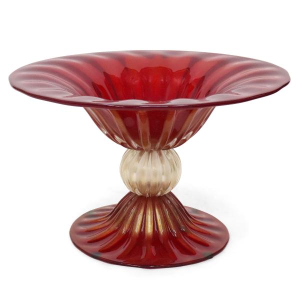 イタリアベネチアアングラス花瓶 ヴェネチィアングラス イタリアヴェネツィアン花瓶 : クスト