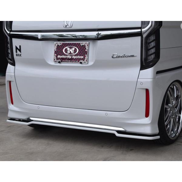 N-BOXcustomバタフライシステムリップ　無限リアバンパー N-BOXcustomバタフライシステムリップ無限リアバンパー
