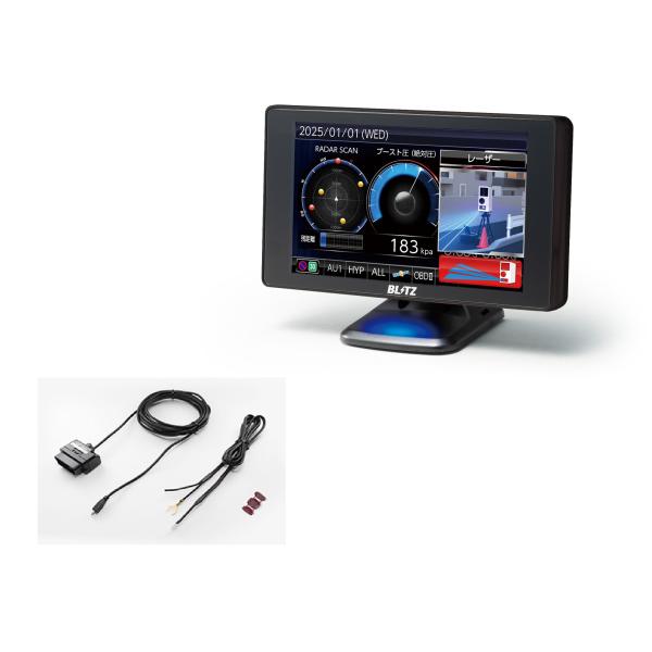 価格変更BLITZ レーダー探知機 TL405R OBDアダプター付属