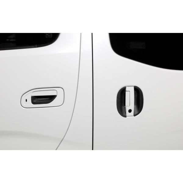 ハーツ NV350 キャラバン E26 ドアハンドルプロテクター 軟質ゴム CADHP001-CB HEARTS