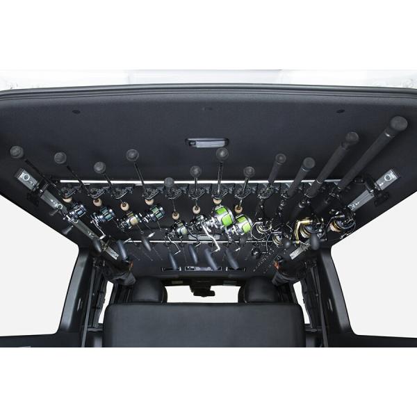 ユーアイビークル ハイエース 200系 アルミスライドバー専用 ロッドホルダー 12本用 標準S-GL UI-vehicle