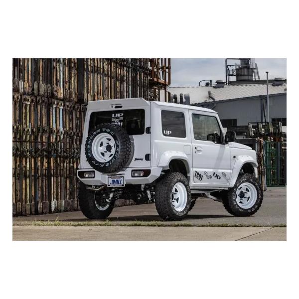 ジムニーノマド JC74 新車外しリアバンパー ジムニー ノマド JC74 リアバンパー FRP 未塗装 AE00000243 ESB CLS UP
