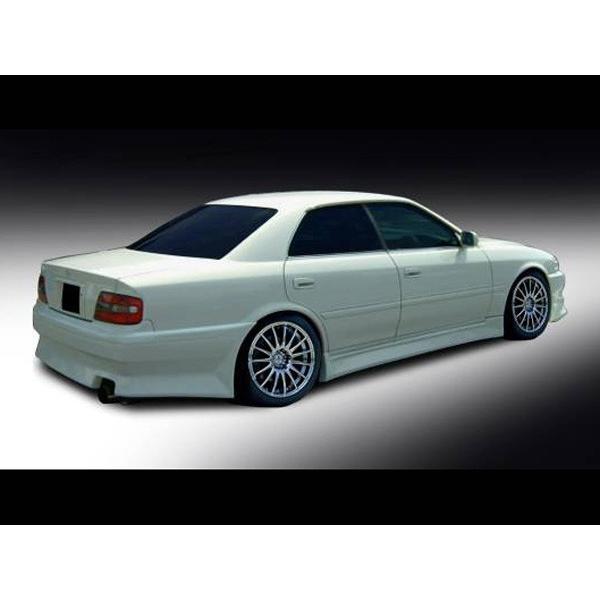 チェイサー JZX100 リアバンパー 前期 後期 エアロ FRP 未塗装 社外品 